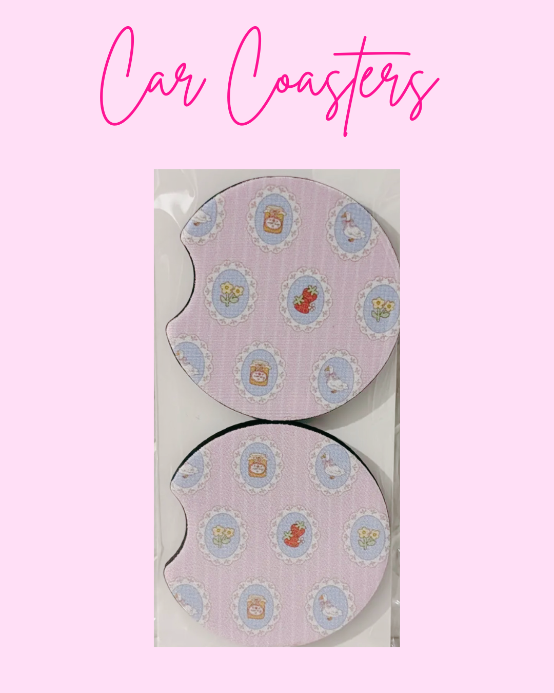 Vintage coquette coasters - preorder