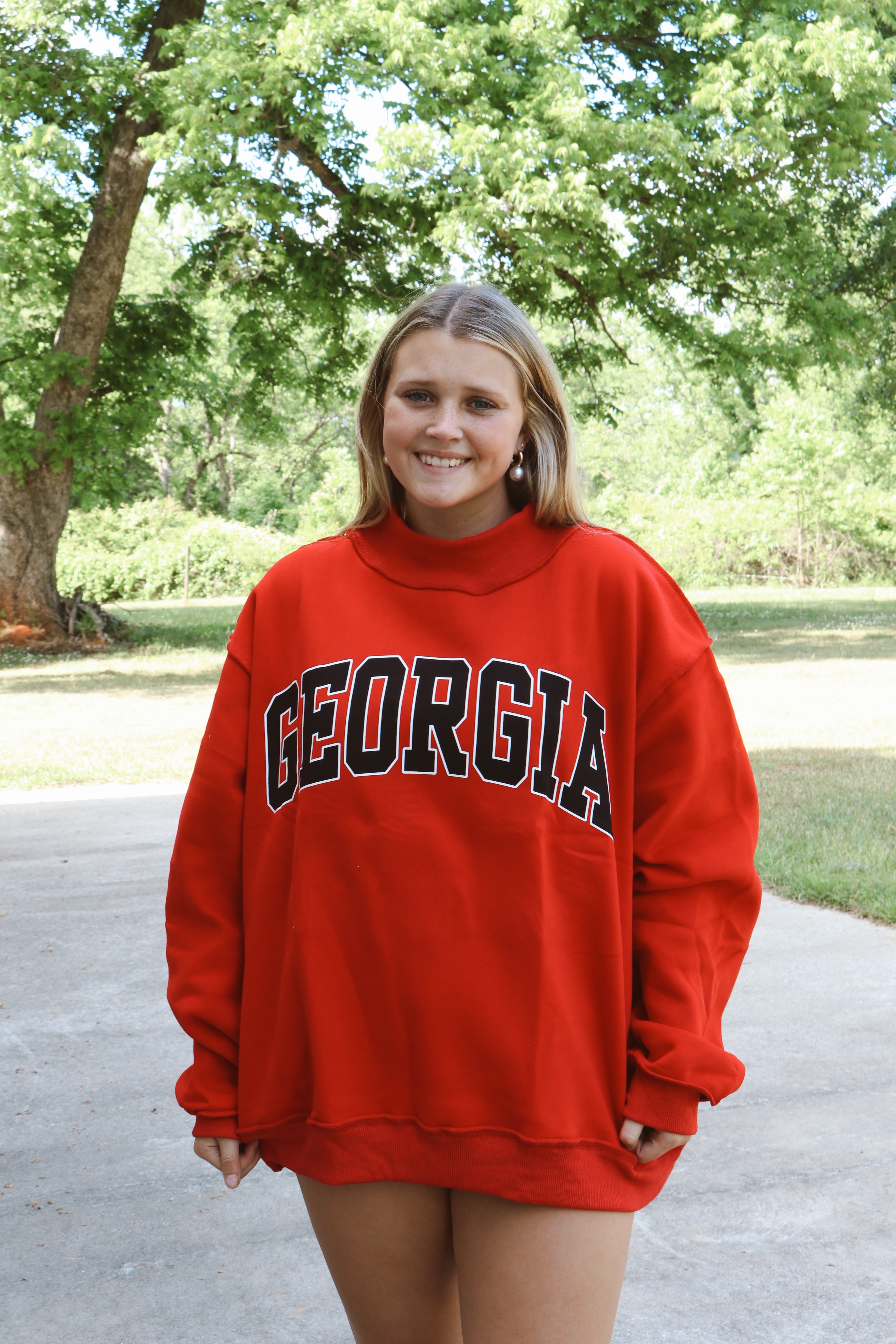 GEORGIA MOCK NECK (reversible)
