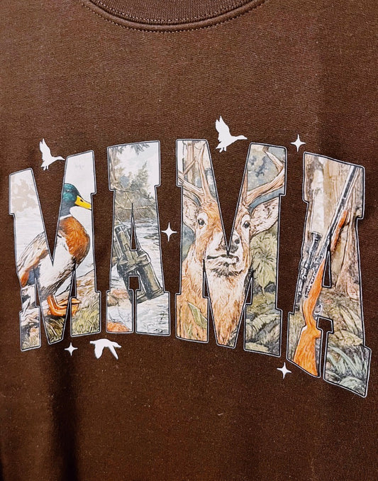 HUNTING MAMA CREWNECK