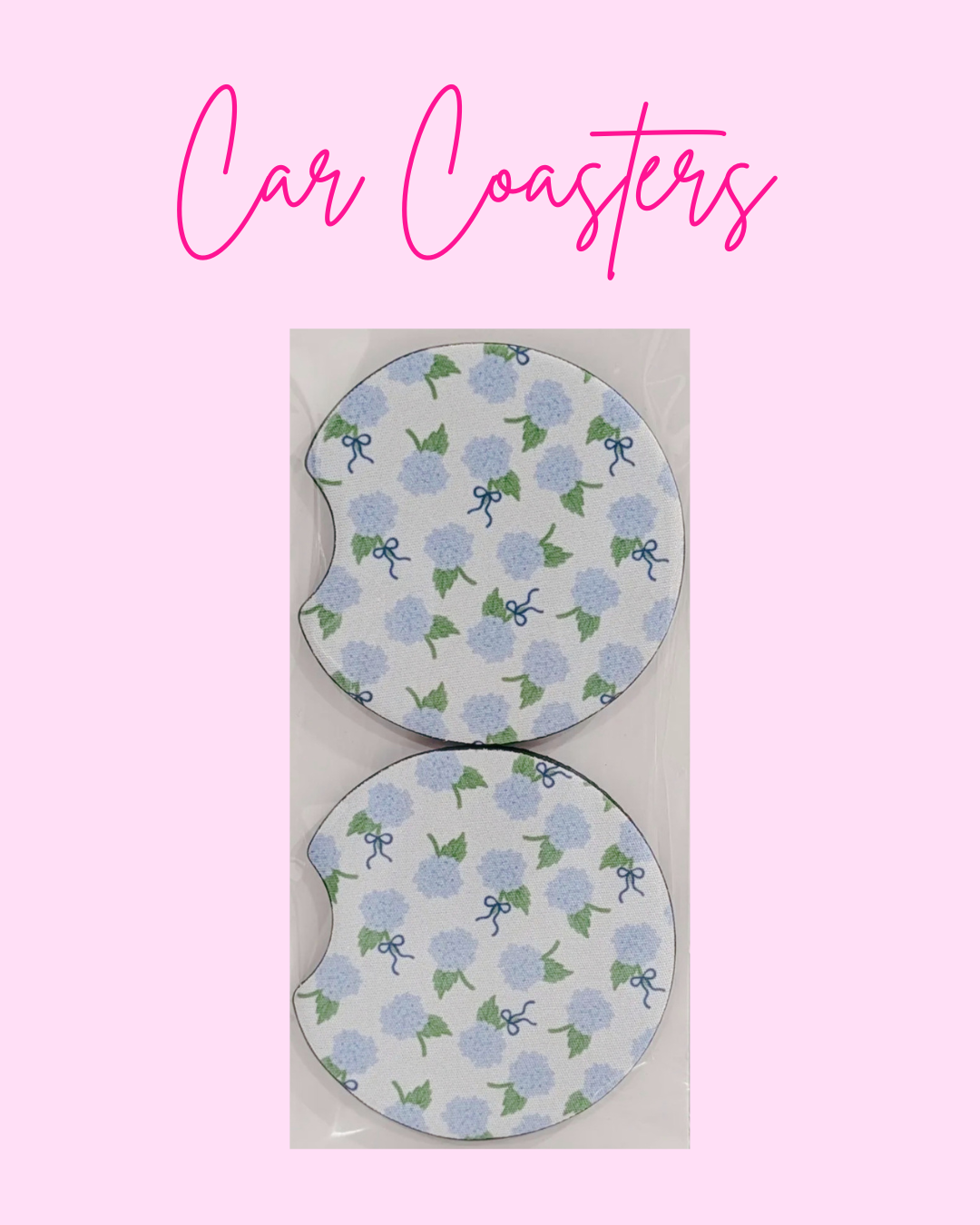 Hydrangea coasters - preorder