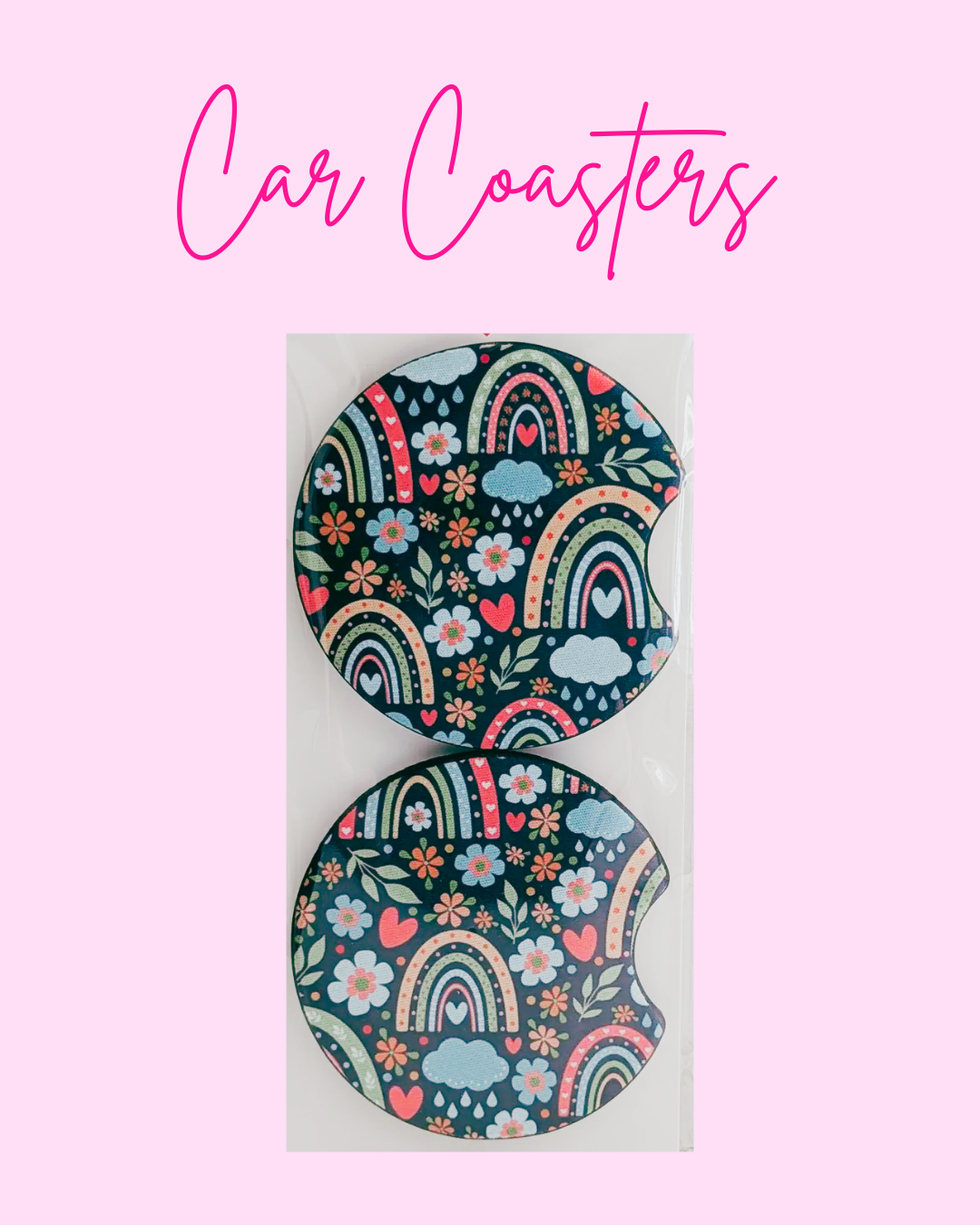 Rainbow coasters - preorder