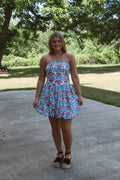 MULTICOLOR FLORAL DRESS
