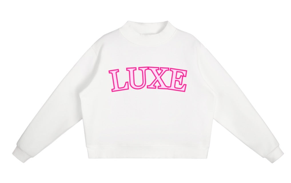 LUXE MOCKNECK PINK (PREORDER)