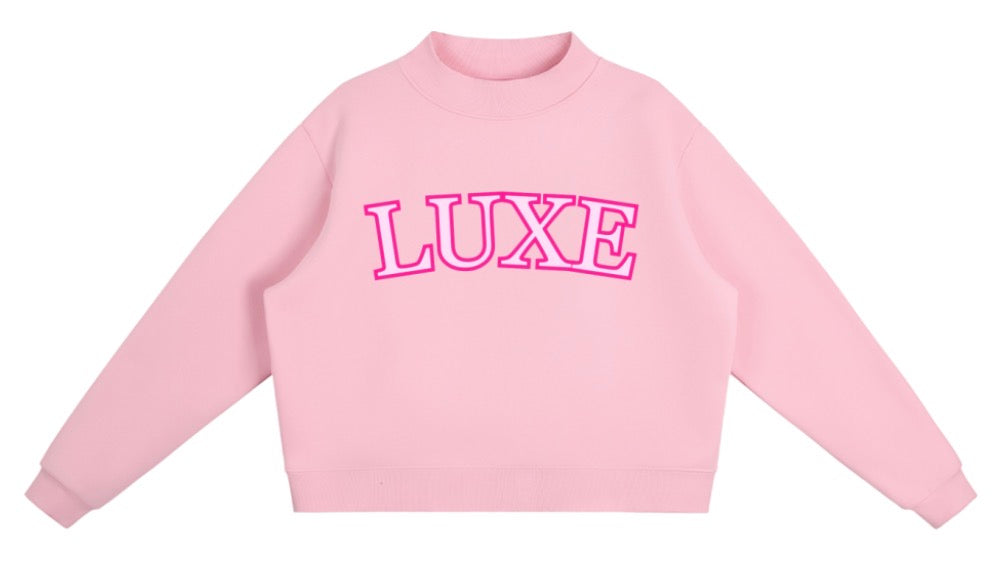 LUXE MOCKNECK PINK (PREORDER)